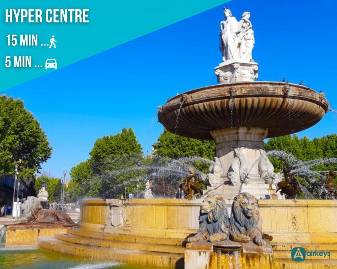Studio Le Galice Avec Terrasse Et Parking Aix-en-Provence Dış mekan fotoğraf